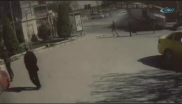 2 kişinin öldüğü beton mikseri kazası kamerada