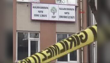 HDP binasına silahlı saldırı
