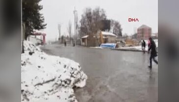 Doğuya kar geri geldi