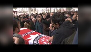 Patlamada hayatını kaybeden Mehmet Alan son yolculuğuna uğurlandı