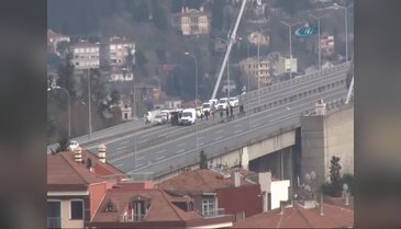 Boğaziçi Köprüsü "şüpheli araç" nedeniyle tamamen kapatıldı