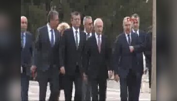 Kılıçdaroğlu Meclis Başkanı İsmail Kahraman ile görüşmeye başladı