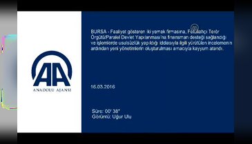 Bursa'da iki yemek şirketine kayyum atandı
