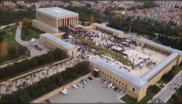 Anıtkabir'den çok özel görüntüler