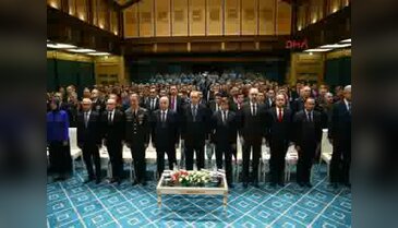 Cumhurbaşkanlığı Sarayı'nda Devlet Övünç Madalyası Tevcih Töreni  gerçekleştirildi