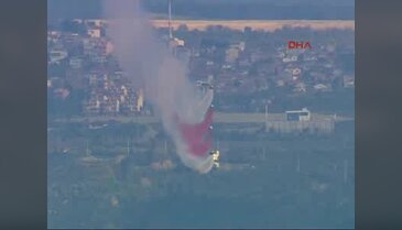 Çanakkale Türk Yıldızları Çanakkale'de gösteri yaptı