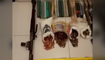 Van'da eylem hazırlığındaki PKK'lılara ait mühimmat ele geçirildi