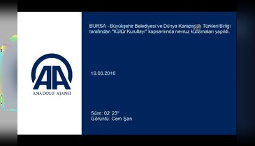 Bursa'da nevruz kutlamaları
