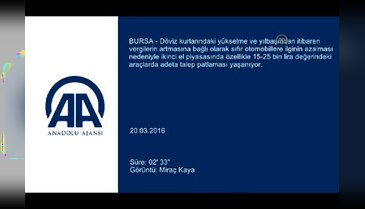 "İkinci el"de 15-25 bin liralık otomobiller Bursa'da yok satıyor