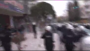 Nevruz provokatörlerine müdahale