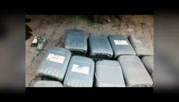 Derik'te 614 kilo patlayıcı ele geçirildi