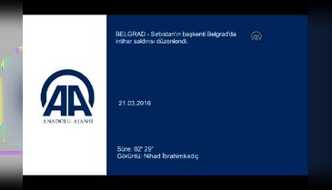 Belgrad'da patlama: Pastanede kendini havaya uçurdu
