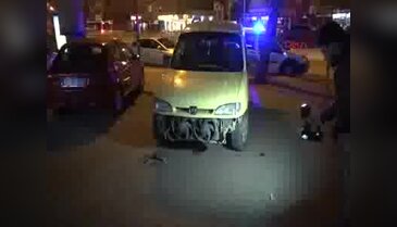 Aracın tamponunu çaldılar!