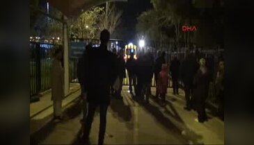 Deniz otobüsü fırtınaya yakalandı