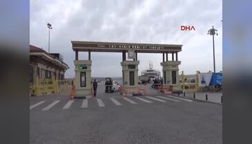 Gökçeada ve Bozcaada'ya deniz ulaşımına lodos engeli