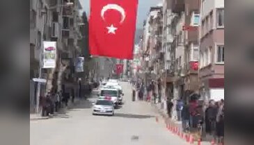 Amasyalı şehit son yolculuğuna uğurlandı