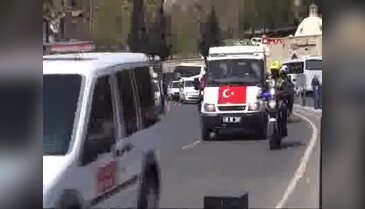 Kahramanmaraşlı şehit son yolculuğuna uğurlandı