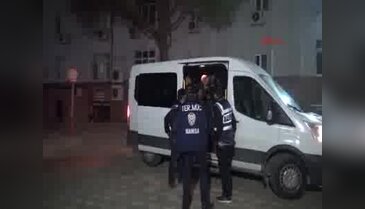 Manisa'da yapılan terör operasyonunda 12 kişi gözaltına alındı