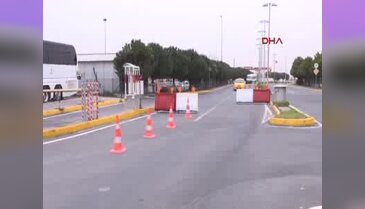 Atatürk Havalimanı'nda VIP'e güvenlik bariyeri