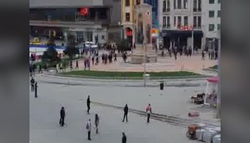 Taksim Meydan'nda şüpheli valiz