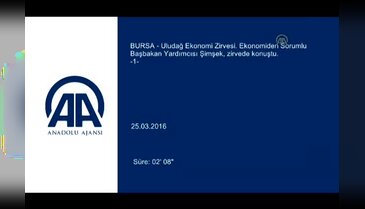 Bakan Şimşek, Bursa Uludağ Ekonomi Zirvesi'nde konuştu