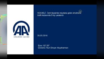 Zincirleme trafik kazası