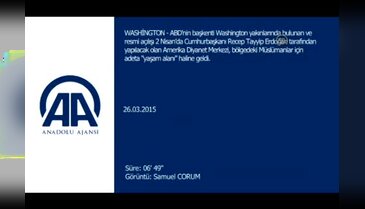 ABD'de Müslümanlar Diyanet Merkezi'nde buluşuyor
