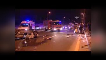 Ankara'da feci kaza: 1 ölü, 4 yaralı