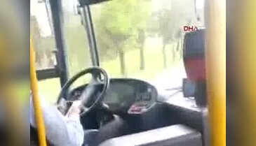 Bursa'da belediye otobüs şoförlerinin tehlikeli yolculuğu