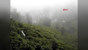 Rize'de kayıp kişinin kazada öldüğü ortaya çıktı