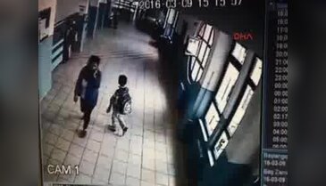 Beratcan'ın okuldaki son görüntüleri
