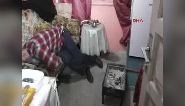 Kapalı alanda mangal sonu oldu