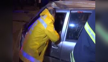 Bursa'da korkunç kaza! Alkol can aldı!