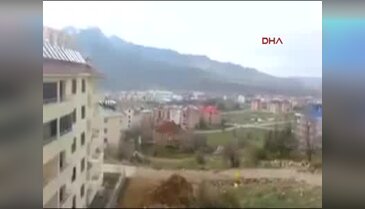 Tunceli'de sabah yaşanan çatışma amatör kameralara böyle yansıdı