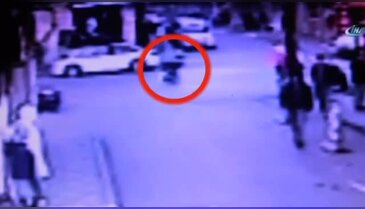 Rögar kapağını açıp kanalizasyona atladı