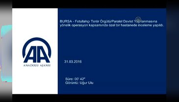 Bursa'da FETÖ/PYD operasyonu