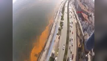 Marmara Denizi renk değiştirdi