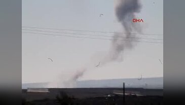 Savaş uçakları Kilis'in karşısındaki IŞİD hedeflerini vurdu