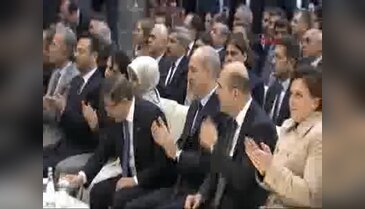 Başbakan Davutoğlu Hasanpaşa Hanı'nda konuştu