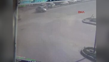 İnegöl'de saniye saniye kaza