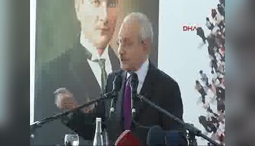 Tekirdağ CHP Lideri Kılıçdaroğlu Tekirdağ'da konuştu