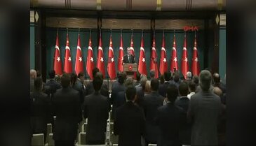 Erdoğan: Terör örgütünün yandaşlarını vatandaşlıktan çıkartmak dahil gereken tüm önlemleri almakta kararlı olmalıyız