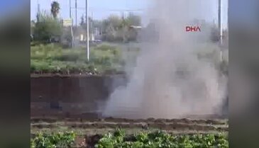 Kilis'te tarladaki mühimmat imha edildi