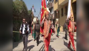 Bursa'da fetih coşkusu 690 yıl sonra tekrar yaşandı!