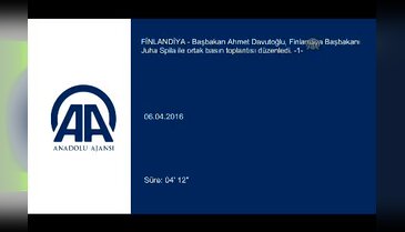 Davutoğlu, Finlandiya başbakanı ile ortak toplantı düzenledi