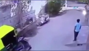 Bahçe duvarı çöktü: 2 kişi ölümden döndü!