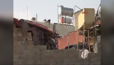 Kilis kent merkezine Suriye tarafından ateşlenen iki katyuşa roket mermisi düştü -2