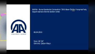 BGC 2015 Basın Ödülleri Yarışması'da ödüller sahiplerini buldu