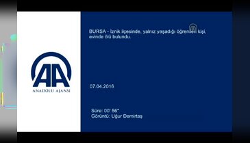 Bursa'da yalnız yaşayan adam evinde ölü bulundu