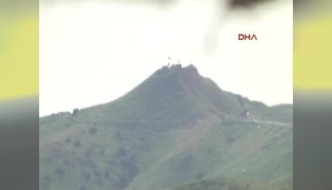 Azerbaycan-Ermenistan sınır hattından görüntüler